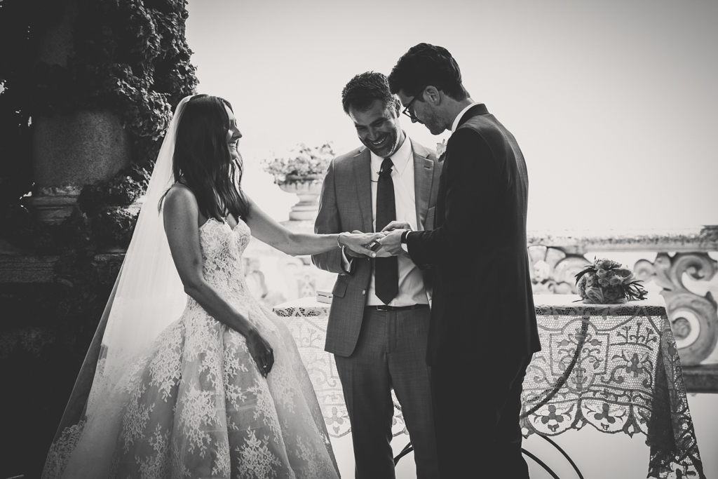 Foto di matrimonio a Villa Balbianello, lago di Como