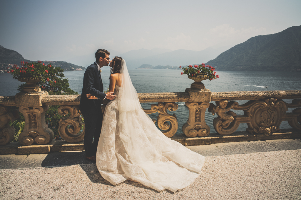 Foto di matrimonio a Villa Balbianello, lago di Como